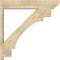 Ekena Millwork Merced Slat Rough Sawn Outlooker, Douglas Fir, 8"W x 42"D x 42"H OUT08X42X42MRC06RDF - alternate 3